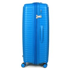 Чемодан большой L полипропилен Snowball 20103 77,5×53,5×32,5см 116+17л Синий