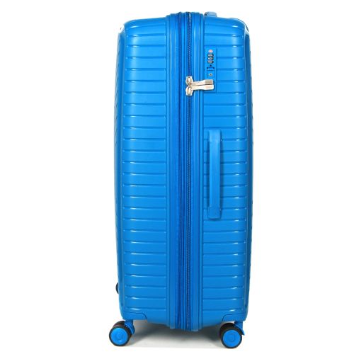 Чемодан большой L полипропилен Snowball 20103 77,5×53,5×32,5см 116+17л Синий