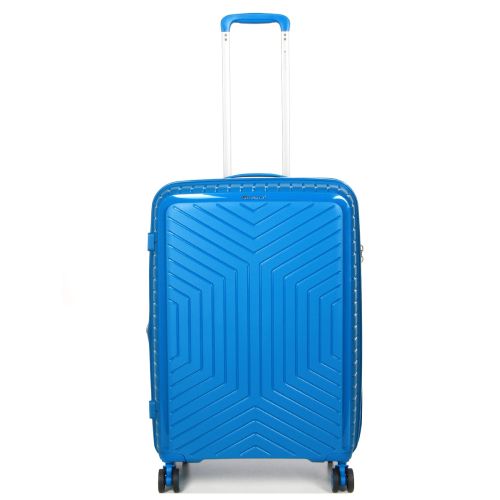 Чемодан средний M полипропилен Snowball 20103 67,5×47,5×26,5см 71+12л Синий