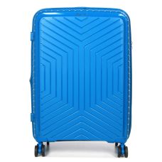 Чемодан средний M полипропилен Snowball 20103 67,5×47,5×26,5см 71+12л Синий
