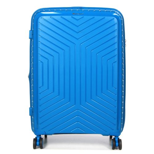 Чемодан средний M полипропилен Snowball 20103 67,5×47,5×26,5см 71+12л Синий