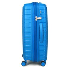 Чемодан средний M полипропилен Snowball 20103 67,5×47,5×26,5см 71+12л Синий