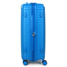 Чемодан средний M полипропилен Snowball 20103 67,5×47,5×26,5см 71+12л Синий