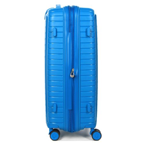 Чемодан средний M полипропилен Snowball 20103 67,5×47,5×26,5см 71+12л Синий