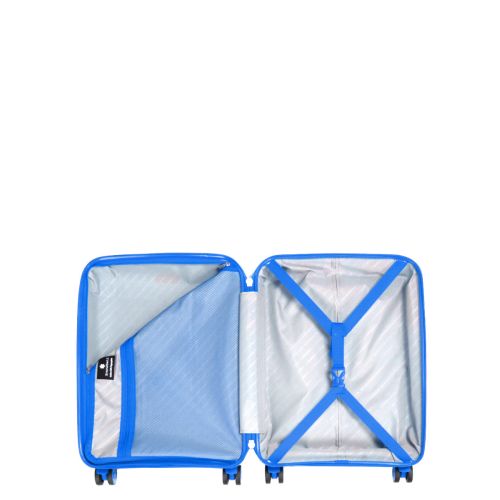 Чемодан  маленький S полипропилен Snowball 20103 55×36×20см 35л Синий