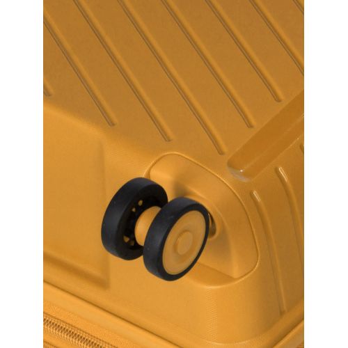 Чемодан большой L полипропилен с расширением  Snowball 20103 77,5×53,5×32,5см 116+17л Желтый