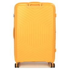 Чемодан большой L полипропилен с расширением  Snowball 20103 77,5×53,5×32,5см 116+17л Желтый