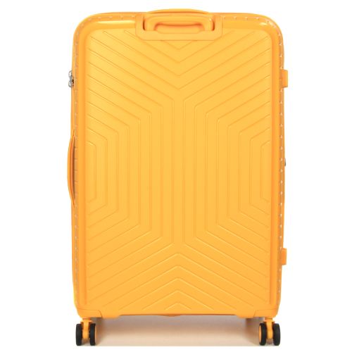Чемодан большой L полипропилен с расширением  Snowball 20103 77,5×53,5×32,5см 116+17л Желтый