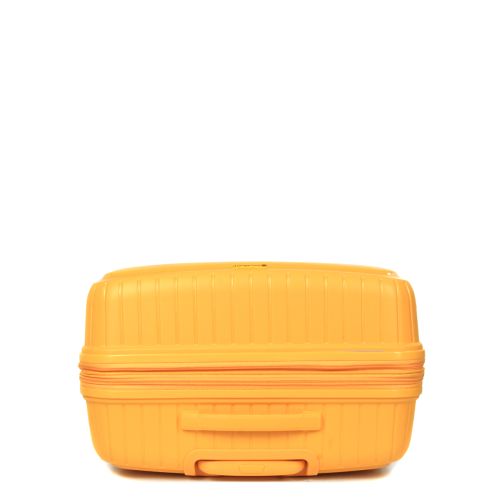 Чемодан большой L полипропилен с расширением  Snowball 20103 77,5×53,5×32,5см 116+17л Желтый