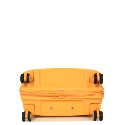 Чемодан средний M полипропилен с расширением Snowball 20103 67,5×47,5×26,5см 71+12л Желтый