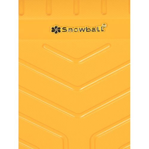 Чемодан средний M полипропилен с расширением Snowball 20103 67,5×47,5×26,5см 71+12л Желтый