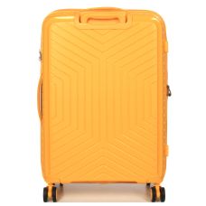 Чемодан средний M полипропилен с расширением Snowball 20103 67,5×47,5×26,5см 71+12л Желтый