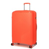 Чемодан большой L полипропилен Snowball 20103 77,5×53,5×32,5см 116+17л Оранжевый 