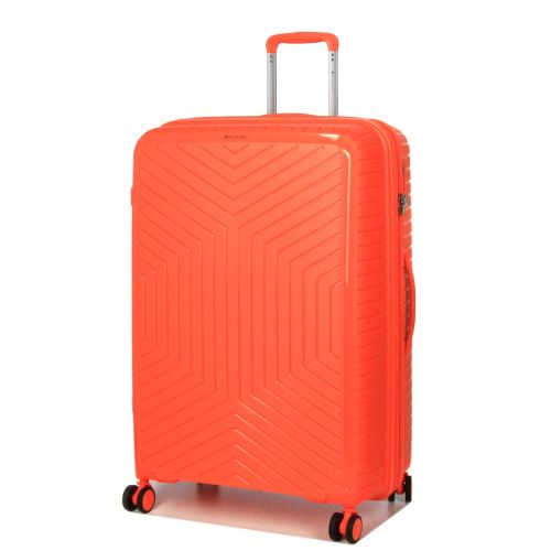 Чемодан большой L полипропилен Snowball 20103 77,5×53,5×32,5см 116+17л Оранжевый
