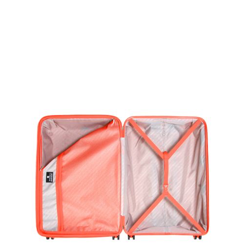 Чемодан большой L полипропилен Snowball 20103 77,5×53,5×32,5см 116+17л Оранжевый