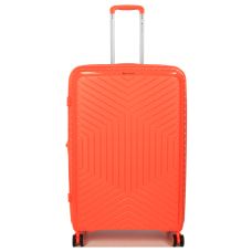 Чемодан большой L полипропилен Snowball 20103 77,5×53,5×32,5см 116+17л Оранжевый 