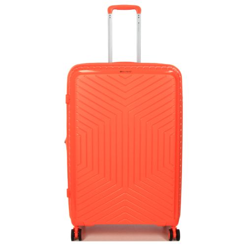 Чемодан большой L полипропилен Snowball 20103 77,5×53,5×32,5см 116+17л Оранжевый