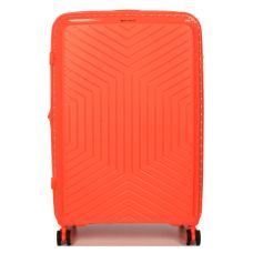 Чемодан большой L полипропилен Snowball 20103 77,5×53,5×32,5см 116+17л Оранжевый 