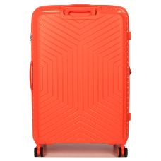 Чемодан большой L полипропилен Snowball 20103 77,5×53,5×32,5см 116+17л Оранжевый 