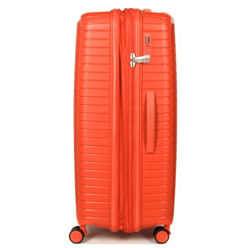 Чемодан большой L полипропилен Snowball 20103 77,5×53,5×32,5см 116+17л Оранжевый