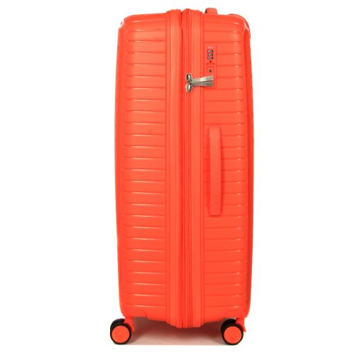 Чемодан большой L полипропилен Snowball 20103 77,5×53,5×32,5см 116+17л Оранжевый