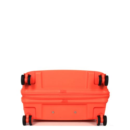 Чемодан средний M полипропилен Snowball 20103 67,5×47,5×26,5см 71+12л Оранжевый