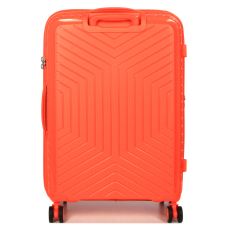 Чемодан средний M полипропилен Snowball 20103 67,5×47,5×26,5см 71+12л Оранжевый