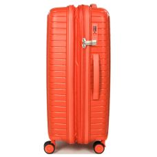Чемодан средний M полипропилен Snowball 20103 67,5×47,5×26,5см 71+12л Оранжевый