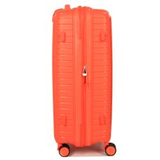 Чемодан средний M полипропилен Snowball 20103 67,5×47,5×26,5см 71+12л Оранжевый