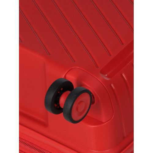 Чемодан большой L полипропилен Snowball 20103 77,5×53,5×32,5см 116+17л Красный 