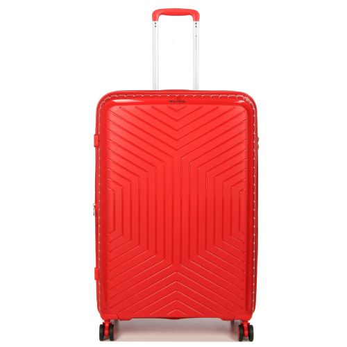 Чемодан большой L полипропилен Snowball 20103 77,5×53,5×32,5см 116+17л Красный 
