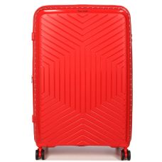 Чемодан большой L полипропилен Snowball 20103 77,5×53,5×32,5см 116+17л Красный 