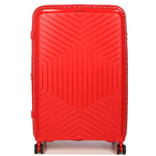 Чемодан большой L полипропилен Snowball 20103 77,5×53,5×32,5см 116+17л Красный 