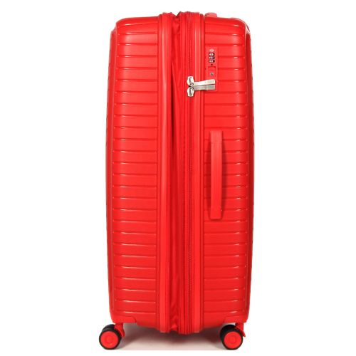 Чемодан большой L полипропилен Snowball 20103 77,5×53,5×32,5см 116+17л Красный 