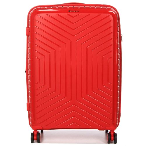Чемодан средний M полипропилен Snowball 20103 67,5×47,5×26,5см 71+12л Красный