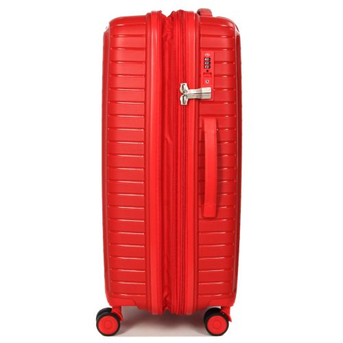 Чемодан средний M полипропилен Snowball 20103 67,5×47,5×26,5см 71+12л Красный