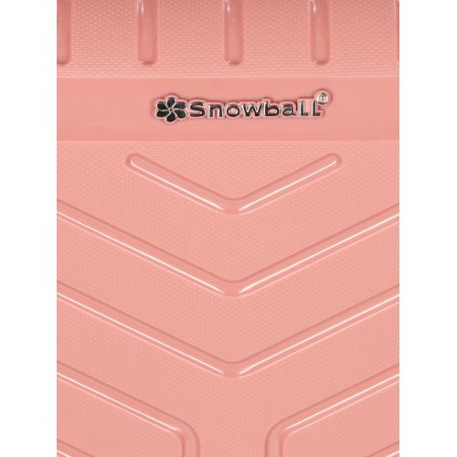 Чемодан средний M полипропилен с расширением Snowball 20103 67,5×47,5×26,5см 71+12л Розовое золото