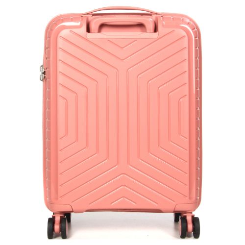 Чемодан маленький S полипропилен Snowball 20103 55×36×20см 35л Розовое золото