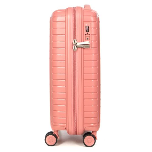 Чемодан маленький S полипропилен Snowball 20103 55×36×20см 35л Розовое золото