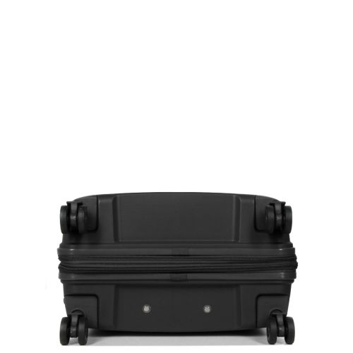 Чемодан средний M полипропилен с расширением Snowball 20103 67,5×47,5×26,5см 71+12л Черный