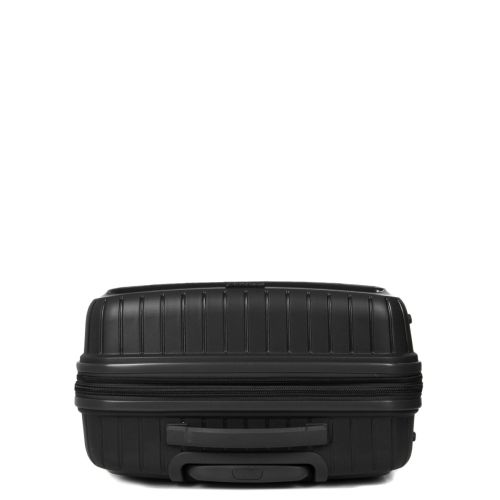 Чемодан средний M полипропилен с расширением Snowball 20103 67,5×47,5×26,5см 71+12л Черный