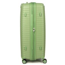 Чемодан большой L полипропилен с расширением  Snowball 20103 77,5×53,5×32,5см 116+17л Зеленый