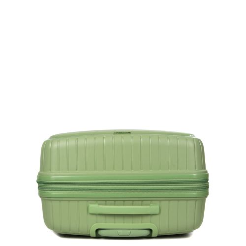 Чемодан большой L полипропилен с расширением  Snowball 20103 77,5×53,5×32,5см 116+17л Зеленый