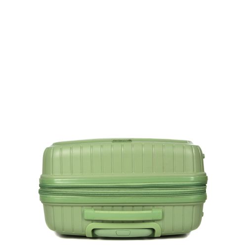 Чемодан средний M полипропилен с расширением Snowball 20103 67,5×47,5×26,5см 71+12л Зеленый