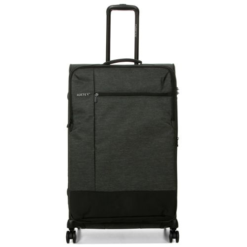 Чемодан большой L тканевый Airtex 6659 79x48x32см 121л Серый