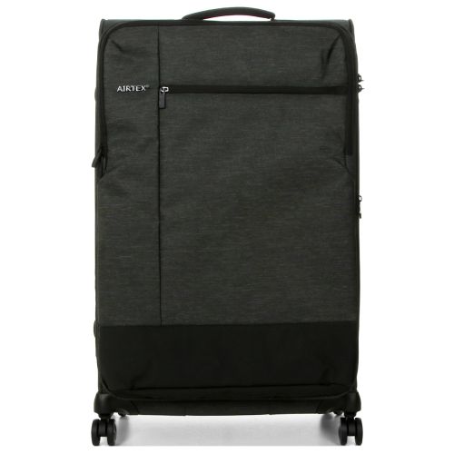 Чемодан большой L тканевый Airtex 6659 79x48x32см 121л Серый