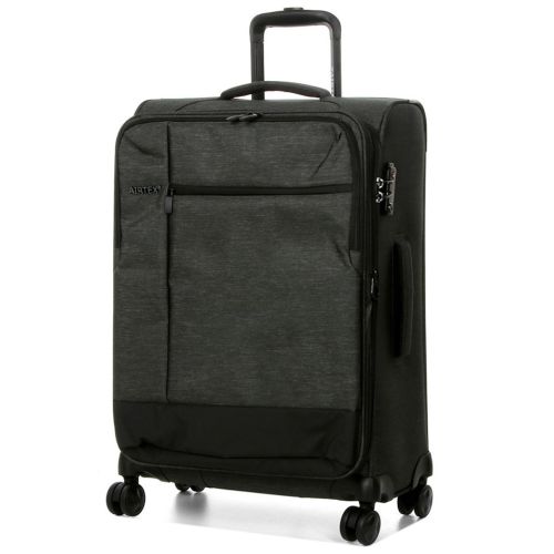 Чемодан средний М тканевый Airtex 6659 66x44x59см 85л Серый