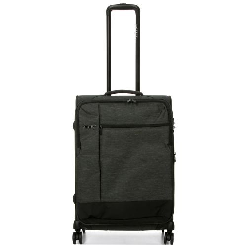 Чемодан средний М тканевый Airtex 6659 66x44x59см 85л Серый