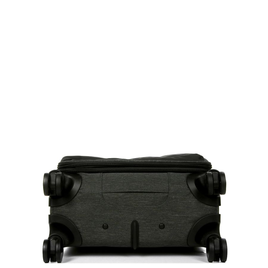 Чемодан маленький S тканевый Airtex 6659 54x40x23см 50л Серый