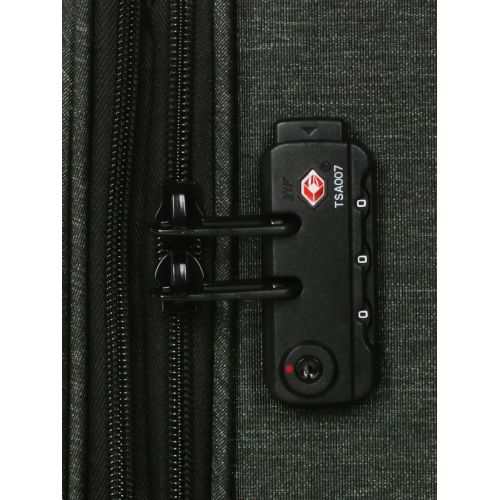 Чемодан маленький S тканевый Airtex 6659 54x40x23см 50л Серый